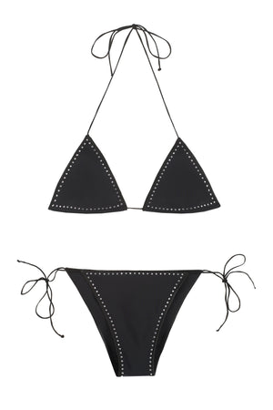 Gem triangle bra bikini-0